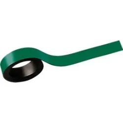MAUL Magnetstreifen, beschriftbar, 2 Stück, L 1000 x B 20 mm, grün