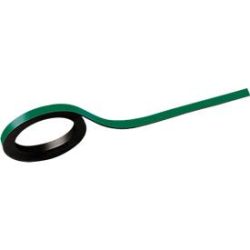 MAUL Magnetstreifen, beschriftbar, 2 Stück, L 1000 x B 5 mm, grün