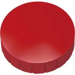 MAUL Solidmagnete, ø 32 x 8,5 mm, 10 Stück, rot