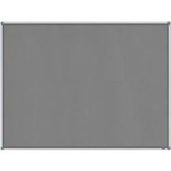 MAUL Pinnwandtafel 2000, Textil, grau, 1000 x 1500 mm