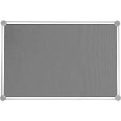 MAUL Pinnwandtafel 2000, Textil, grau, 600 x 900 mm