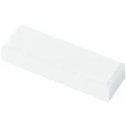 MAUL Rechteckmagnete, 53 x 18 x 10 mm, 20 Stück, weiss