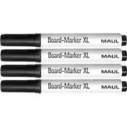 MAUL Tafelschreiber XL, schwarz, 4 Stück