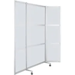 Mobile Stellwand, ESG Klarglas
