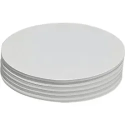 Moderationskarten, oval, 110 x 190 mm, 250 Stück, weiss