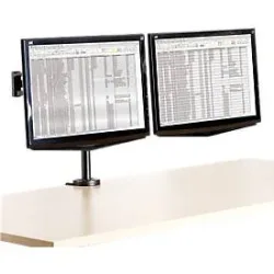 Fellowes Tischhalterung Vista Doppel Monitorarm bis 10 kg