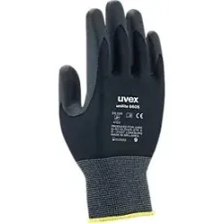 Montagehandschuhe uvex unilite 6605, Polyamid/Nitrilschaum, EN 388: 4122, atmungsaktiv, 10 Paar, GR. 9