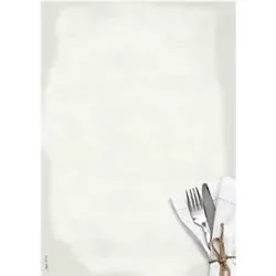 SIGEL Motiv-Papier A4 DP125 Menü Speisen 90g,50 Blatt