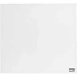 Nobo Glas-Whiteboard, Sicherheitsglas, rahmenlos, magnethaftend, B 450 x H 450 mm, weiss