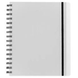 KOLMA Notizbuch Easy KolmaFlex A5 06.551.00 transp., kariert 5mm 100 Bl.