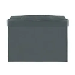 Orgatex-Magnettaschen, m. Klappe, A5 quer, anthrazit, 50 St.