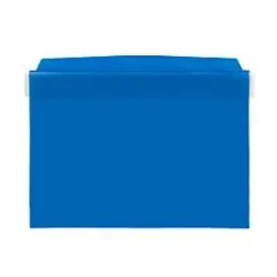Orgatex-Magnettaschen, m. Klappe, A5 quer, blau, 50 St.