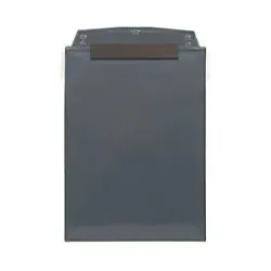 Orgatex Sichttaschen, m. Klappe, A4 hoch, anthrazit, 50 St.