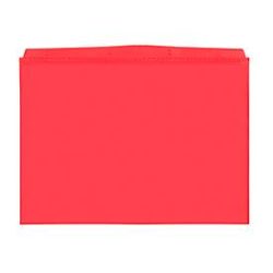 Orgatex Sichttaschen, A4 quer, rot, 50 St.