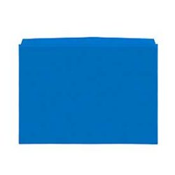 Orgatex Sichttaschen, A5 quer, blau, 10 St.