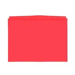 Orgatex Sichttaschen, A5 quer, rot, 10 St.