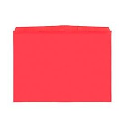 Orgatex Sichttaschen, A5 quer, rot, 50 St.