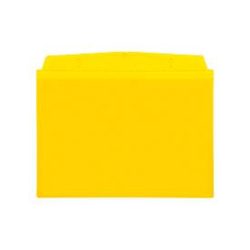 Orgatex-Sichttaschen, A6 quer, gelb, 10 St.