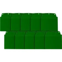 Orgatex Sichttaschen, A6 quer, grün, 10 St.