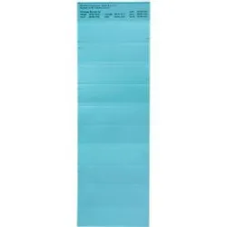 Organisationsstreifen, blau
