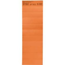 Organisationsstreifen, orange