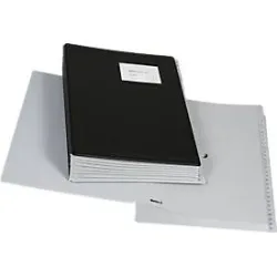 BIELLA Pultmappe A4 32043102 schwarz 31-teilig