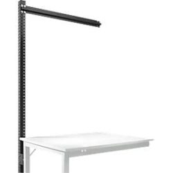 Aufbauportal, Ansatzisch SPEZIAL Arbeitstisch-/Werkbanksystem UNIVERSAL/PROFI, 1250 mm, anthrazit