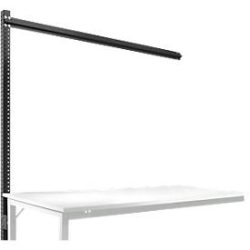 Aufbauportal, Ansatzisch SPEZIAL Arbeitstisch-/Werkbanksystem UNIVERSAL/PROFI, 1750 mm, antharzit