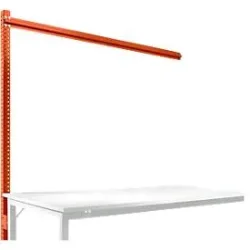 Aufbauportal f. Ansatztisch STANDARD Arbeitstisch-/Werkbanksystem UNIVERSAL/PROFI, 1750 mm, rotorange