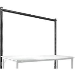 Aufbauportal, Grundtisch STANDARD Arbeitstisch-/Werkbanksystem UNIVERSAL/PROFI, 2000 mm, anthrazit