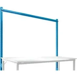 Aufbauportal, Grundtisch STANDARD Arbeitstisch-/Werkbanksystem UNIVERSAL/PROFI, 2000 mm, lichtblau