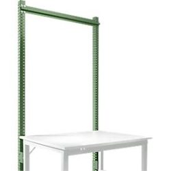 Aufbauportal, Grundtisch SPEZIAL Arbeitstisch-/Werkbanksystem UNIVERSAL/PROFI, 1250 mm, resedagrün