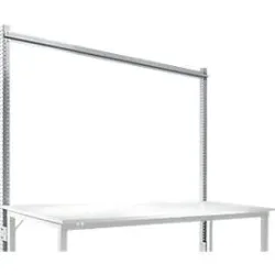 Aufbauportal, Grundtisch SPEZIAL Arbeitstisch-/Werkbanksystem UNIVERSAL/PROFI, 2000 mm, alusilber