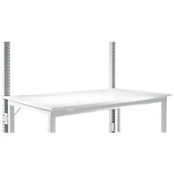 Aufbauportal, niedrig, Grundtisch SPEZIAL Arbeitstisch/Werkbank UNIVERSAL/PROFI, alusilber