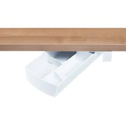 Aufbewahrungsbox Unterbau-Schwenkschale SWING, drehbar, weiss
