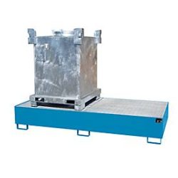 Auffangwanne AW 1000-2, blau RAL 5012