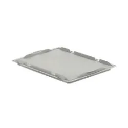 Auflagedeckel D43 für Kasten im EURO-Mass LTB/ELB, 400 x 300 mm, grau