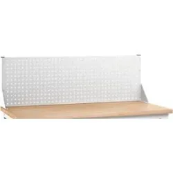Aufsatzrahmen Bott verso, mit Lochplatte, B 1500 x T 230 x H 480 mm, Stahlblech, pulverbeschichtet, RAL 7035, lichtgrau