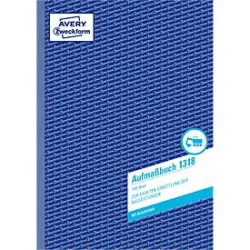 AVERY Zweckform Aufmaßbuch 1318 DIN A4 Perforiert N/A 100 Blatt