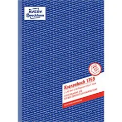 Avery Zweckform Kassenbuch Nr. 1756