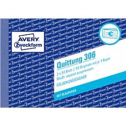 Avery Zweckform Quittungen Nr. 306