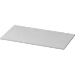 Abdeckplatte TOPAS LINE, für Regale und Schränke,  B 805 mm, lichtgrau