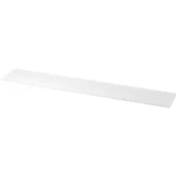 Abdeckplatte TOPAS LINE, für Regale und Schränke,  B 2405 mm, weiss
