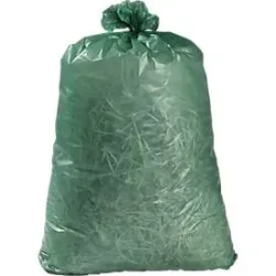 DEISS LDPE Premium Mittlere Belastung Müllsäcke 120 L Grün PE (Polyethylen) 37 Mikron 25 Stück