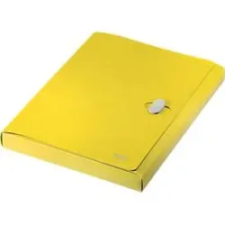 Ablagebox Leitz Recycle, bis DIN A4, Rückenbreite 30 mm, für bis zu 250 Blatt, PP, gelb