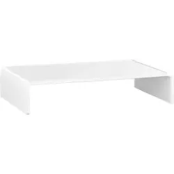 Acryl-Medienträger U-Form, 350 x 230 x 70 mm, weiss