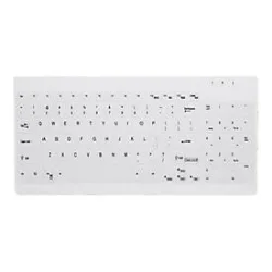 Active Key AK-C7012 - Tastatur - USB - Deutsch - weiß