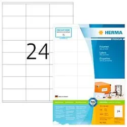 HERMA Etiketten Premium 70&times;36mm 4633 weiss 4800 St&uuml;ck