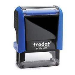 Adress-Stempel trodat® Printy 4911, blau