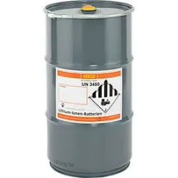 Akku-Sicherheitstonne CEMO, UN-Zulassung, 60 l